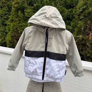 Little Bipsy Colorblock Hooded Windbreaker Jacket - 12-18M
